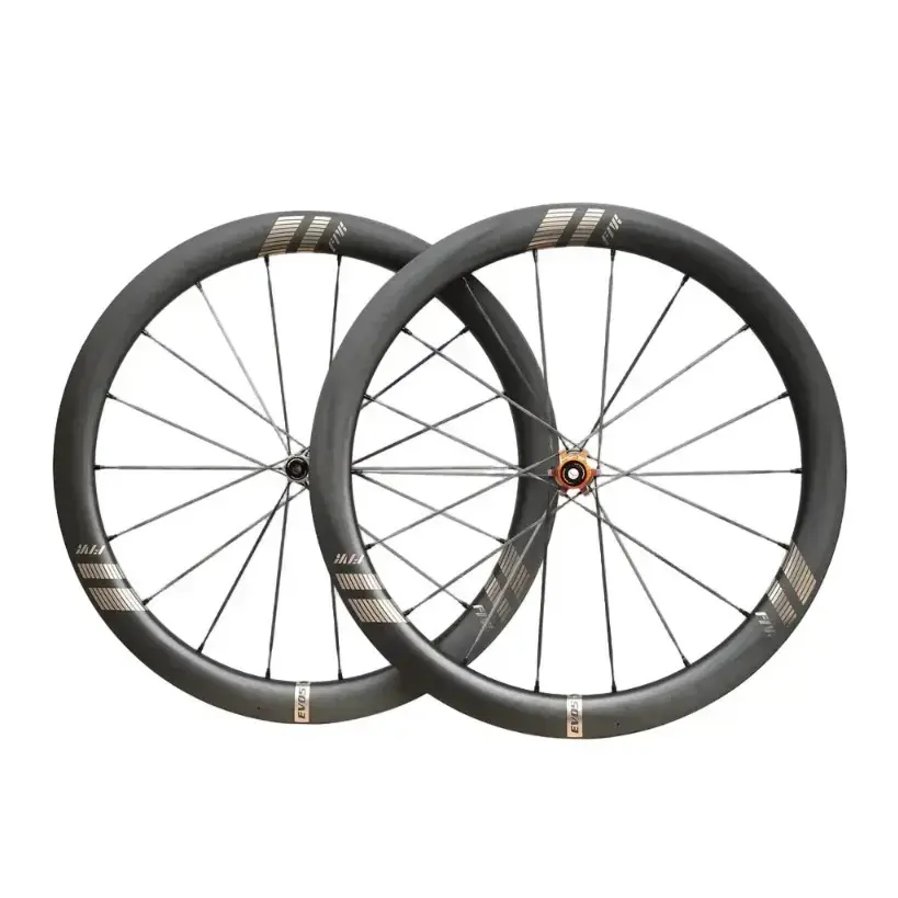 Farsports EVO S5 Carbon Tubeless Ready Disc Brake Wheel - Shimano Hyperglide (Black)