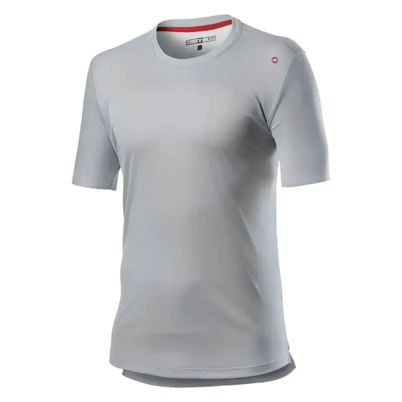 Castelli Tech Tee Silver Grey