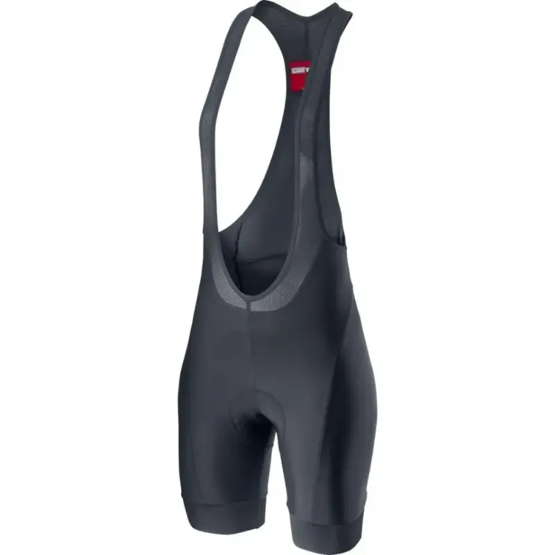 Castelli Prima Womens Cycling Bibshorts Dark Steel Blue Brilliant Pink