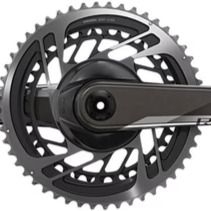 SRAM DUB Red AXS Crankset - 12 Speed, Teeth Ratio 50-37T/Crank Arm 170mm