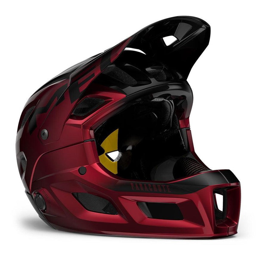 Met Parachute Mcr Mips Mtb Cycling Helmet Red Glossy