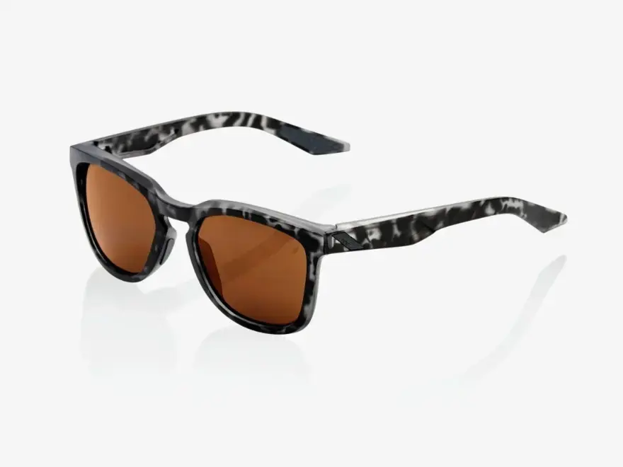 100% HUDSON - Matte Black Havana - Bronze Lens - OS