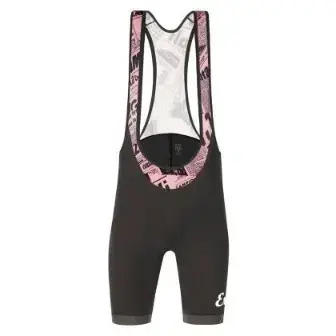 Santini Eroica Gazza Wool Bibshorts-Black