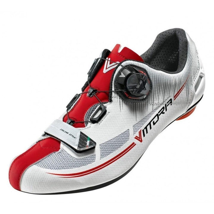 Vittoria Fusion Road Cycling Shoes Red White