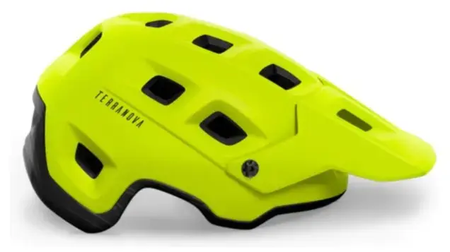 Met Terranova mips ce helmet lime green matt | trail enduro mtb helmet