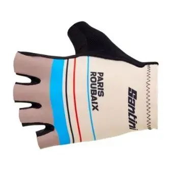 Santini Paris Roubaix Gloves-Print