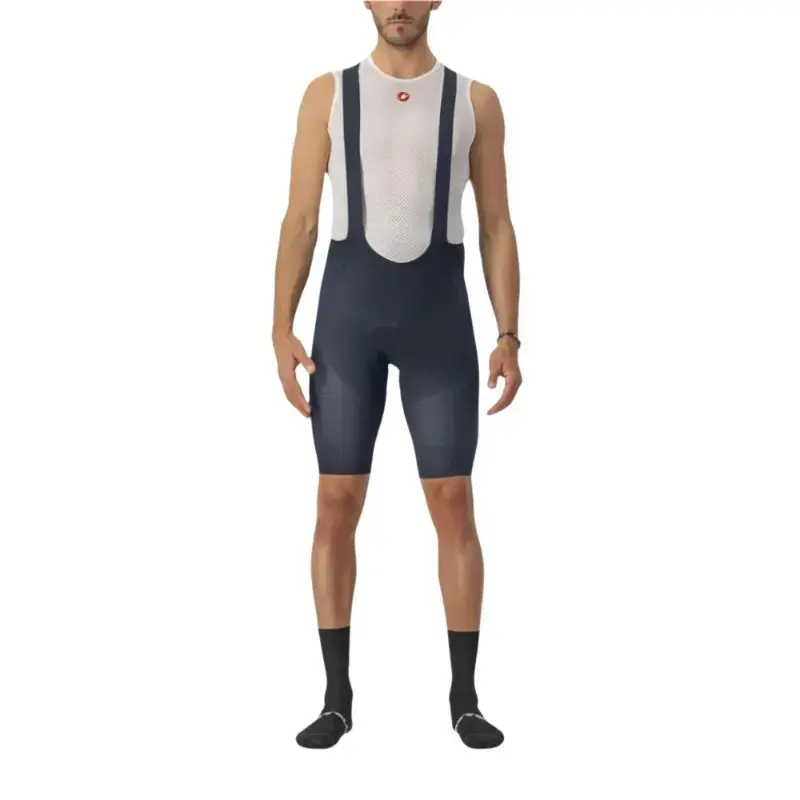 Castelli Superleggera Mens Cycling Bibshorts Savile Blue