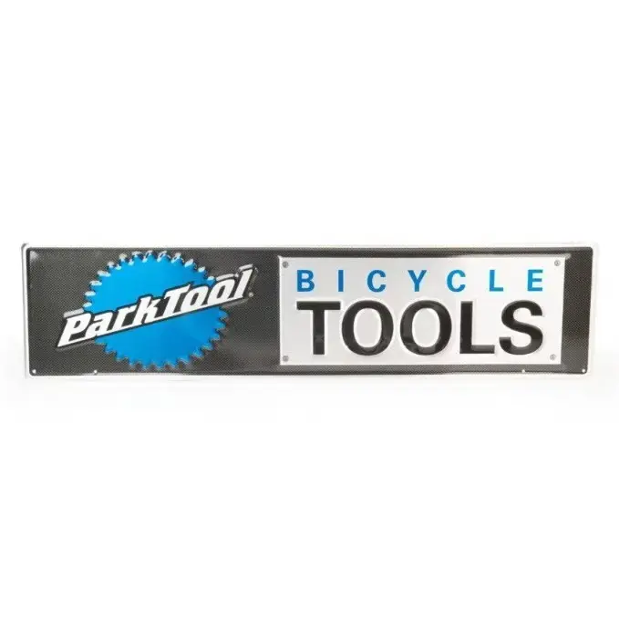 Parktool Metal Park Tool Logo Sign MLS-2