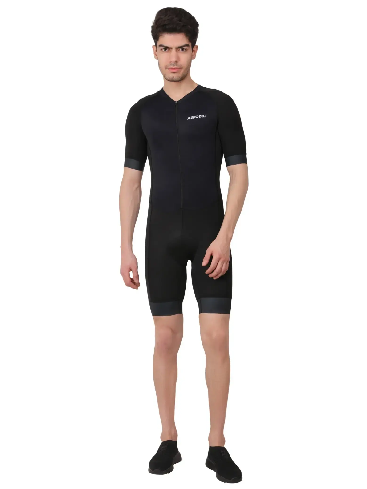 Aerodoc Blatic Sea Men Triathlon Tri Suit Gel Padded Compression Running Swimming Cycling Skinsuit