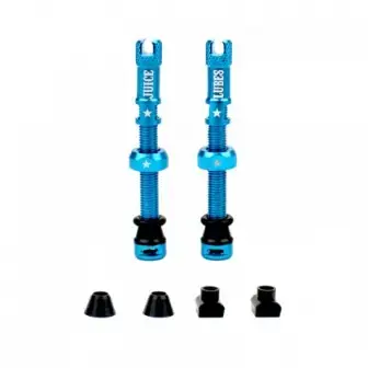 Juice Lubes Tubeless Valves-Teal (65mm)