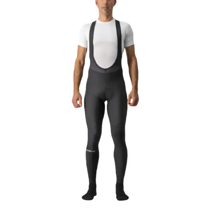 Castelli Entrata Mens Cycling Bibtights Savile Blue