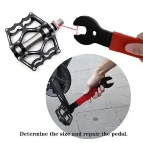 Bicycle Pedal Wrench Double Sided