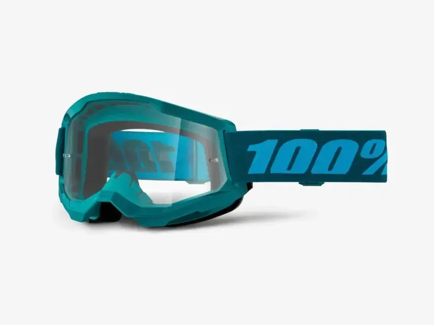 100% STRATA 2 Goggle Stone - Clear Lens