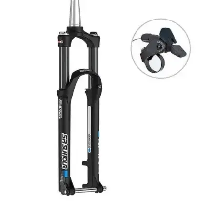 SR Suntour XCR32 Boost with remote lockout, Tapered (Thru Axle)