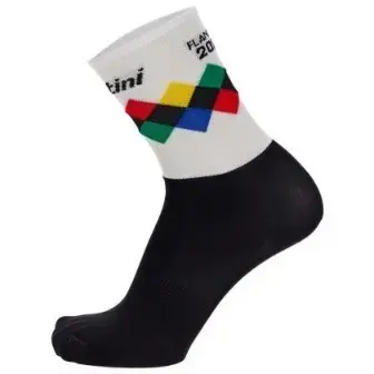 Santini UCI Gravel World Championships Socks-Black