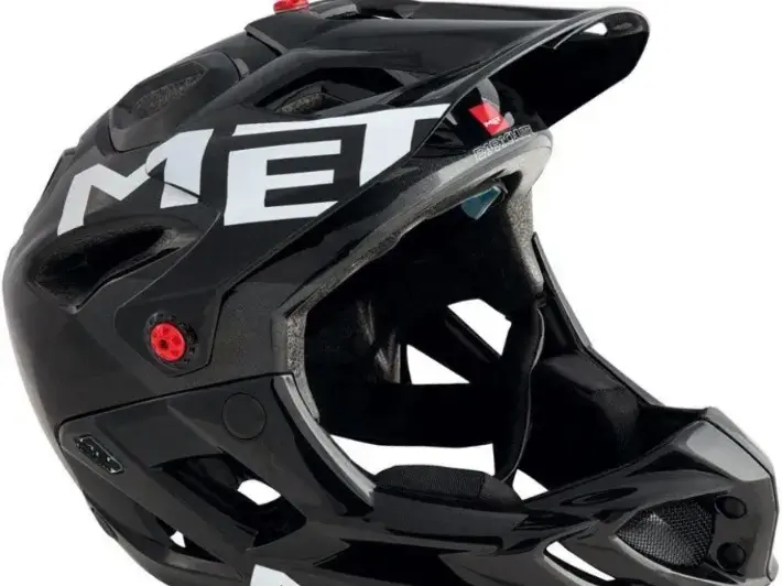 Met Parachute Hes Anthracite Black Glossy