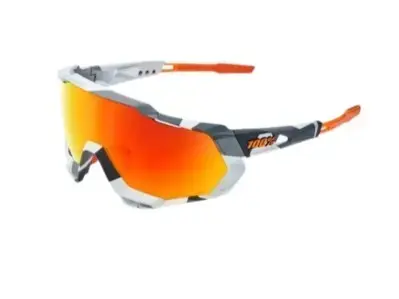 100% SPEEDTRAP® Soft Tact Grey Camo HiPER® Red Multilayer Mirror Lens