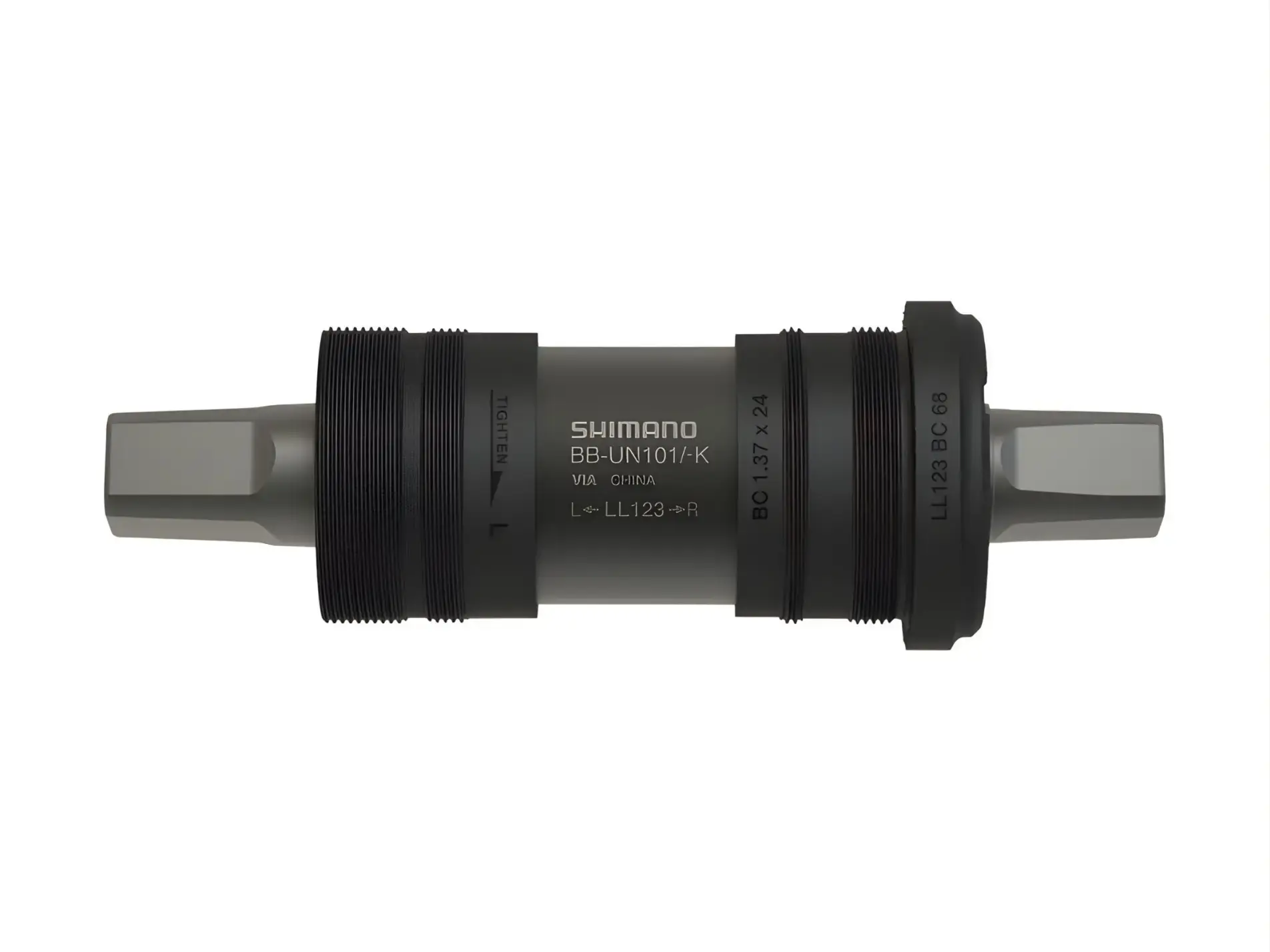Mtb bottom bracket bb-un101 alivio 122.5mm oem packing