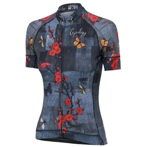 Cycology Lamour Womens Cycling Jersey Blue
