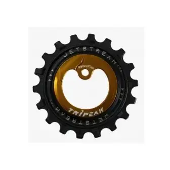 Tripeak oversize pulley kit 12/18T, ceramic bearing (Shimano Ultegra/105, 11-spd) - gold