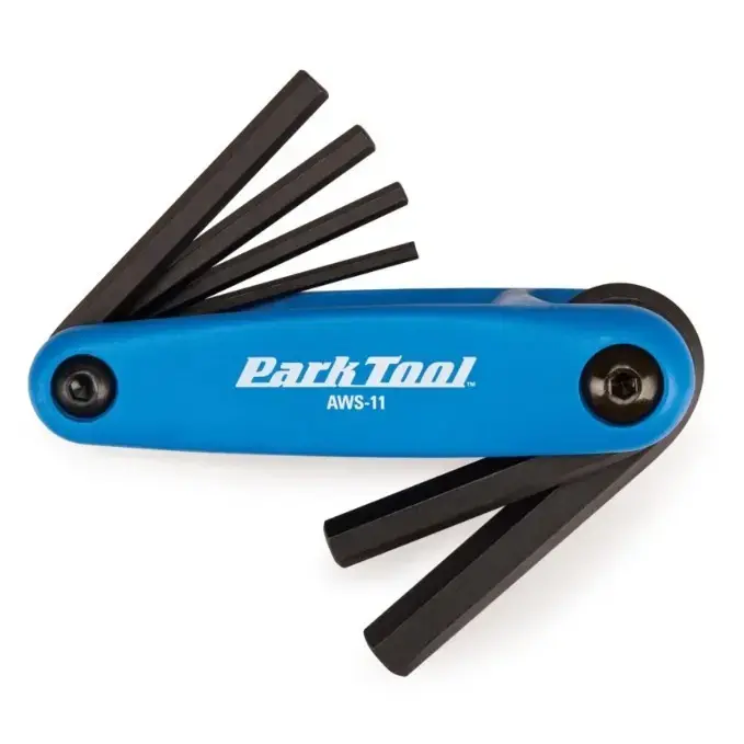 Parktool Multi Tools | AWS-11 Fold-up Hex Wrench Set