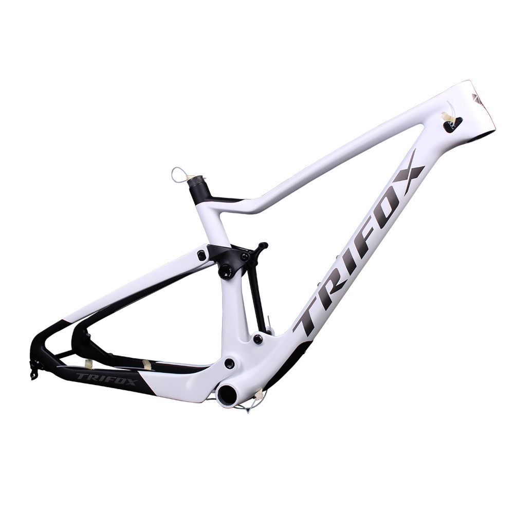 Carbon MTB Frame MFM100, WHITE Glossy