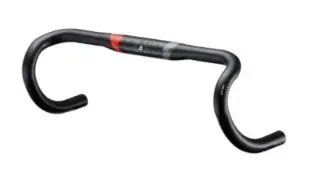 SLA Compact Road Handlebar AL7075 Sand Black 31.8mm x 400mm