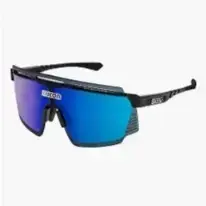 Scicon Aeroscope Sport Sunglasses (Black Gloss/Multimirror Blue)