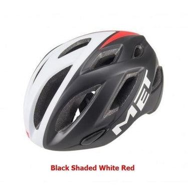 Met Idolo Road Cycling Helmet Black Shaded White Red Matt