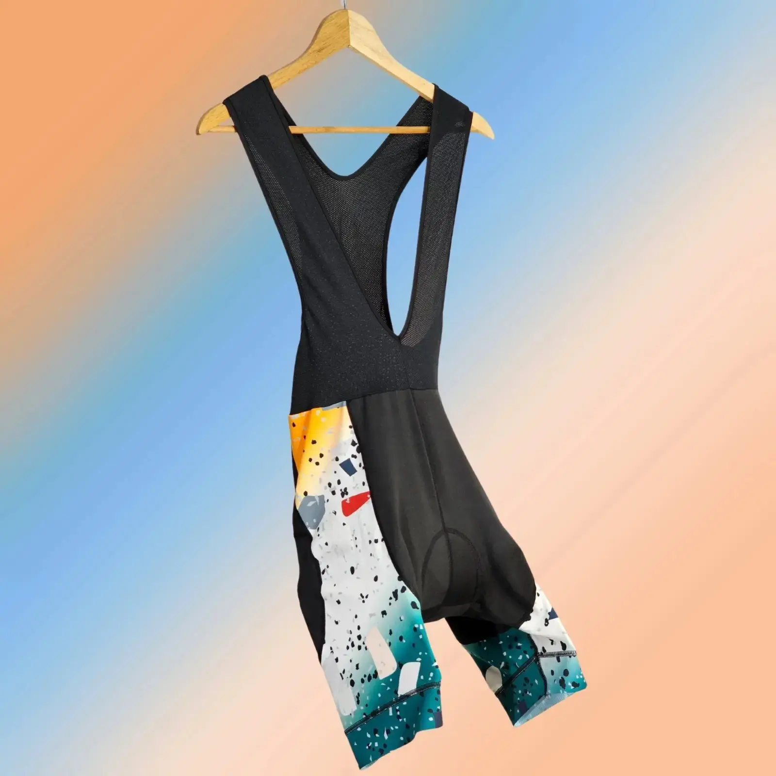 Patriotic India Cycling Jersey Aerodoc tricolour (Bib Shorts)