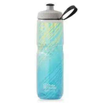 Polar Sport Insulated Nimbus Bottle-Seaside Blue/Yellow (710ml)