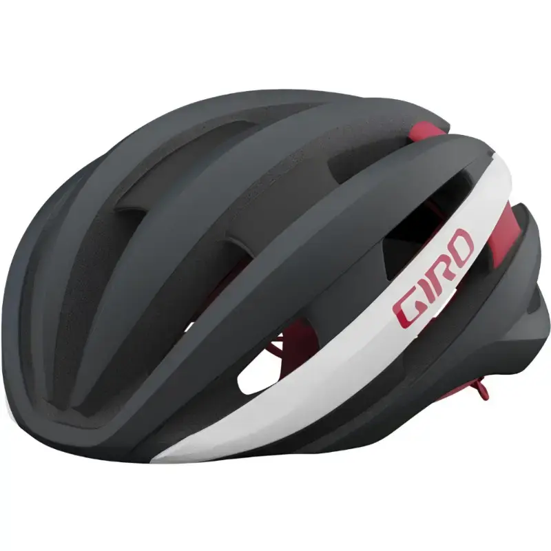 Giro Synthe Mips Ii Road Cycling Helmet Matte Portaro Grey White Red