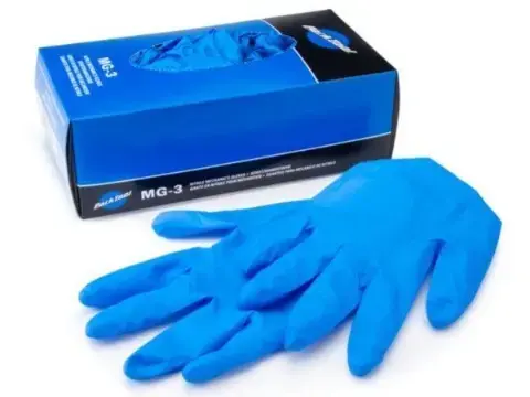 Park Tool Nitrile Mechanic's Gloves (Blue)