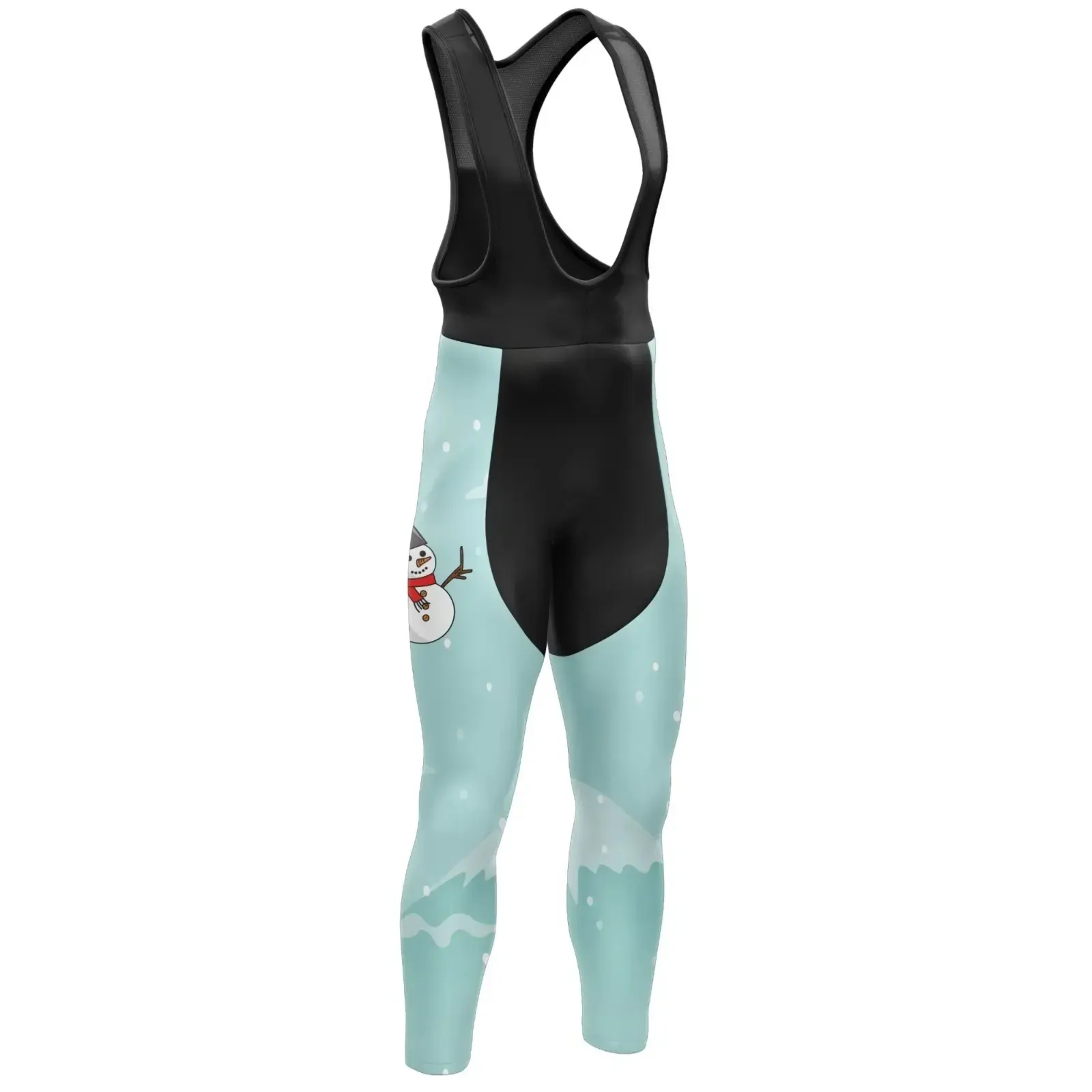 Aerodoc Mountain Frost Winter Cycling Jacket | Premium Winter Fleece Wool Bike Wear (Bib Pants Only)