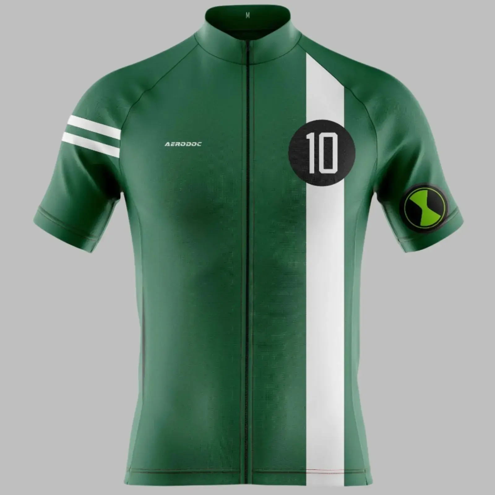 Champion Sprinter 10 Greenline Cycling Jersey (Half Sleeve Jersey)