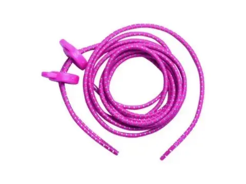 Zone3 Elastic Shoe Laces For Fast Transitions (Neon Pink)