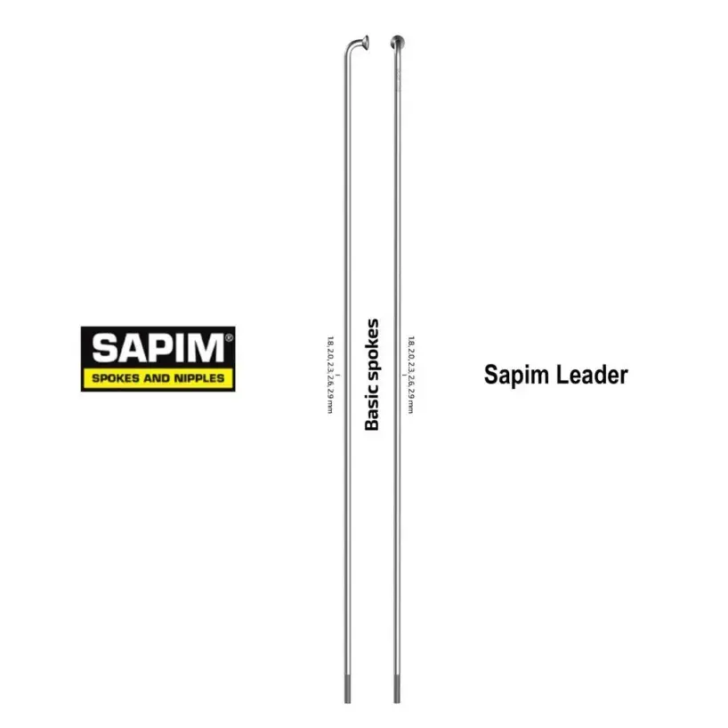 Sapim Spokes Leader Basic
