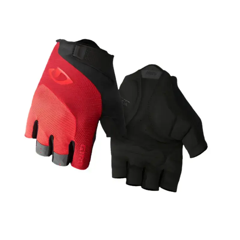 Giro Bravo Gel Mens Cycling Gloves Bright Red