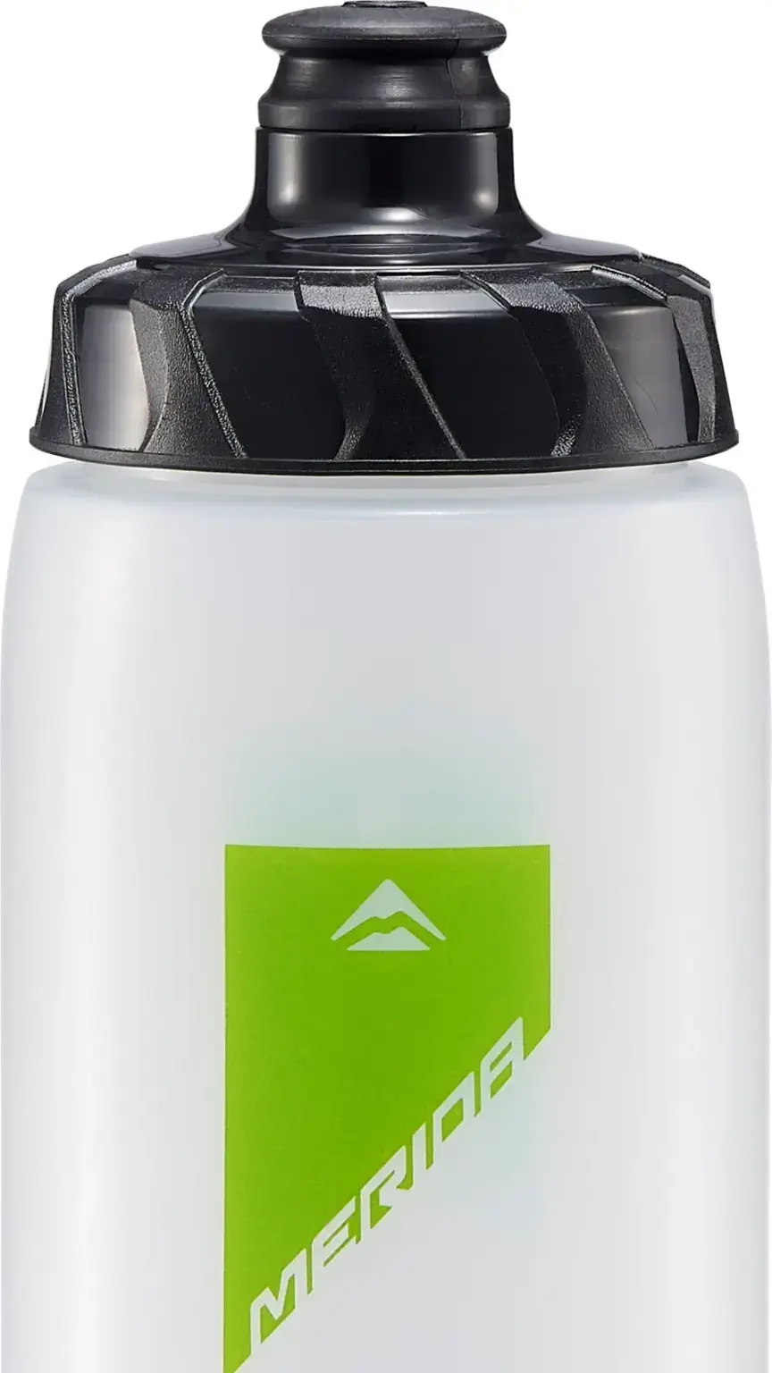 Merida Transparent Classic Bottle 680 ml-Green logo