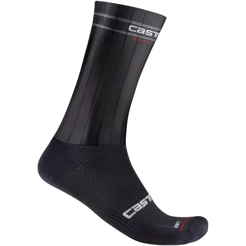 Castelli Fast Feet 3 Mens Cycling Socks Black