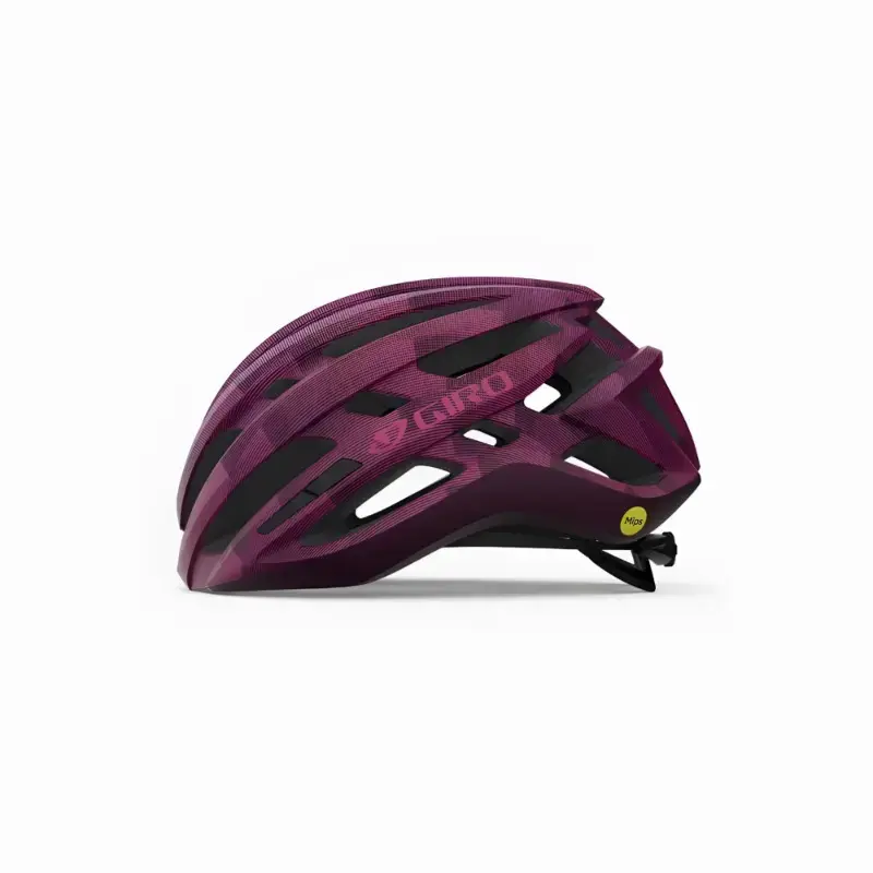 Giro Agilis Mips Road Cycling Helmet Matte Dark Cherry Towers