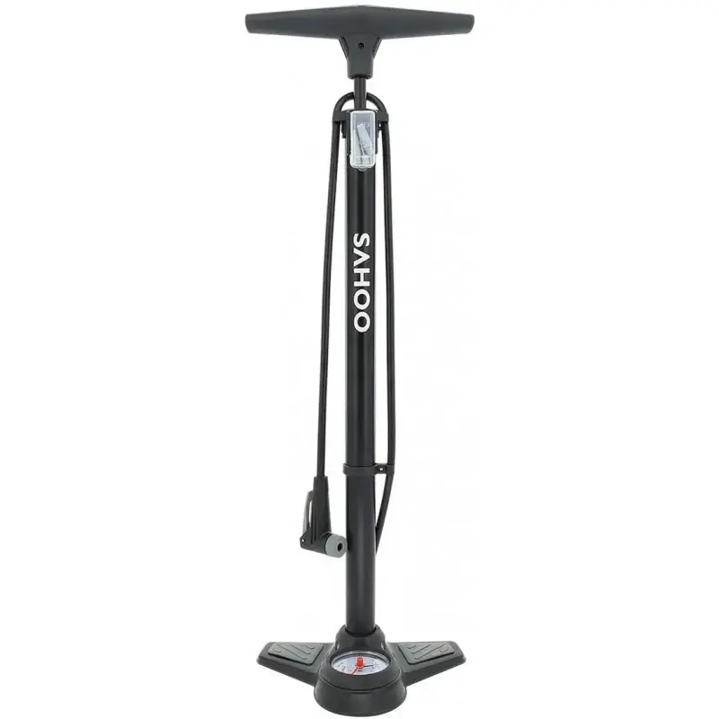 Bike Floor Pump Fits With Presta/Schrader Valve