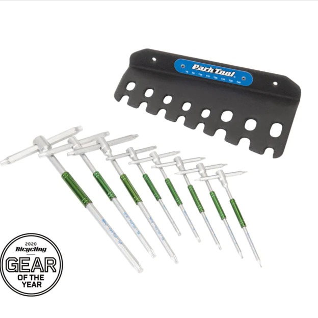 Parktool Tools | Sliding T-Handle Torx@ Compatible Wrench Set, PT-THT-1
