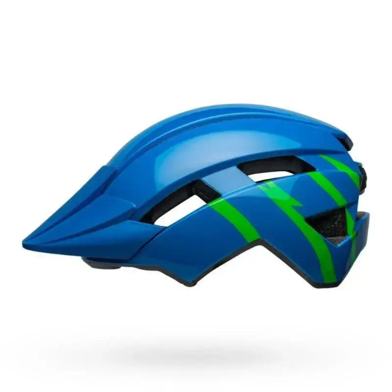 Bell Sidetrack Il Mtb Cycling Helmet Strike Gloss Blue Green