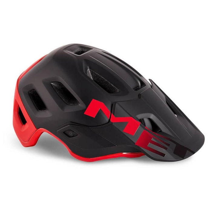 Met Roam Ce Mtb Cycling Helmet Black Red Matt Gloss
