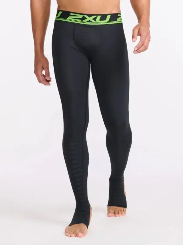 2XU MA4417b Power Recovery Comp Tights BLK/NRO XS