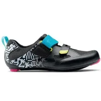 Northwave Tribute 2 Carbon Shoes-White Black/Multicolor