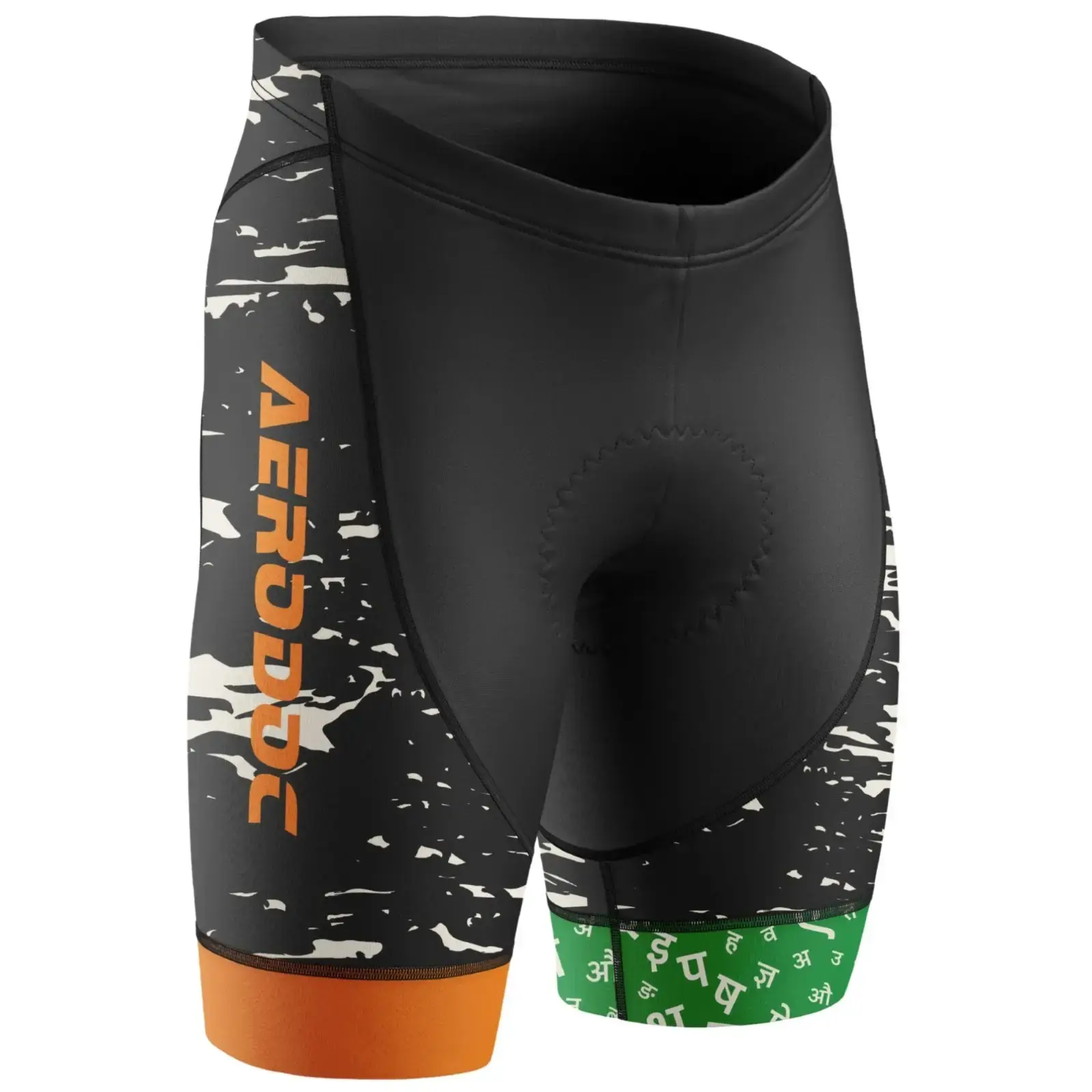 The Freedom Gear – Tricolor Cycling Jersey with Bib Shorts for Independence Ride (Shorts Only)