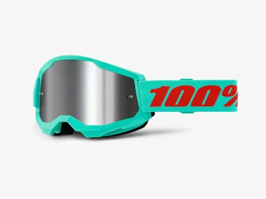 100% STRATA 2 Goggle Maupiti - Mirror Silver Lens
