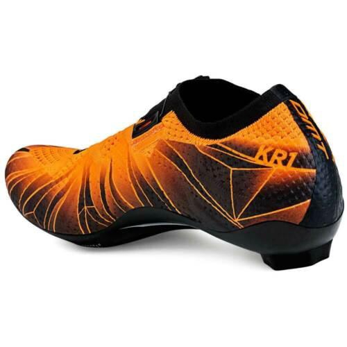 Dmt Kr1 Road Cycling Shoes Black Orange Fluo